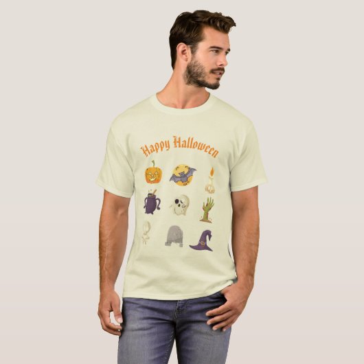 Halloween T-shirt (Voorkant volledig)