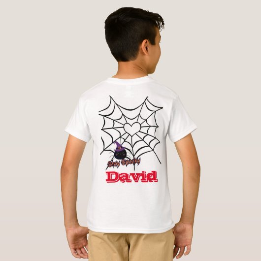 Halloween T-shirt (Achterkant volledig)