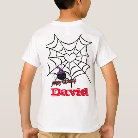 Halloween T-shirt (Achterkant)