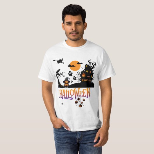 Halloween T-shirt (Voorkant volledig)