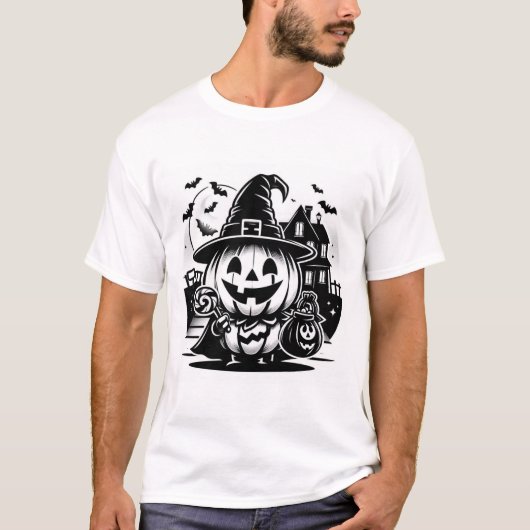 Halloween T-shirt (Voorkant)