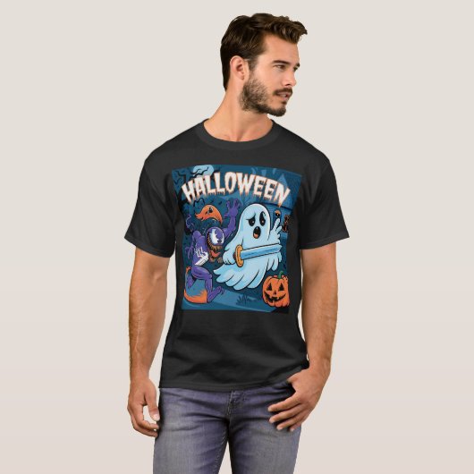 Halloween T-shirt (Voorkant volledig)