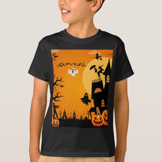 Halloween T-shirt (Voorkant)