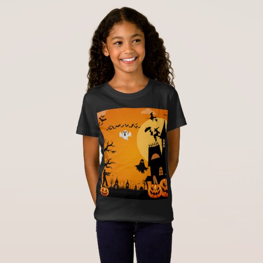 Halloween T-shirt (Voorkant volledig)