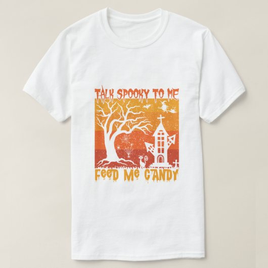 Halloween t shirt, cadeau voor Halloween-liefhebbe T-shirt (Design voorkant)