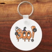 Halloween T-shirt Design, Halloween Graphic Design Sleutelhanger (Voorkant)