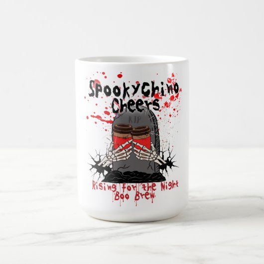 Halloween T shirt design Magische Mok (Midden)