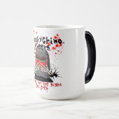 Halloween T shirt design Magische Mok (Voorkant rechts)