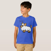 Halloween T-shirt, Doggie zegt "BOO" T-shirt (Voorkant volledig)