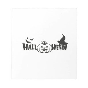 Halloween T-shirt, Grappige Halloween T-shirt Notitieblok