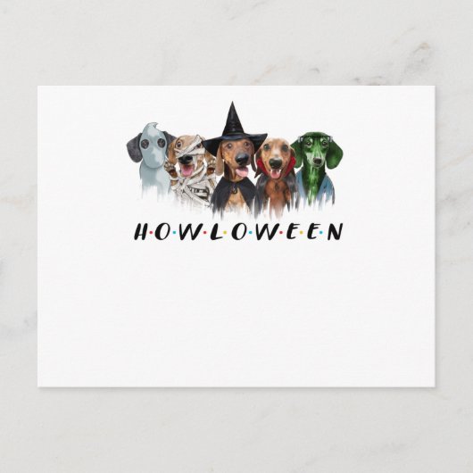 halloween t-shirt halloween briefkaart (Voorkant)