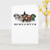 halloween t-shirt halloween kaart (Gele Bloem)