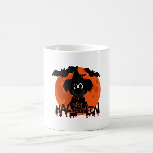 Halloween T-shirt honden Koffiemok (Center)