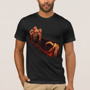 Halloween T-shirt Horror Zombie Undode Tee Shirt