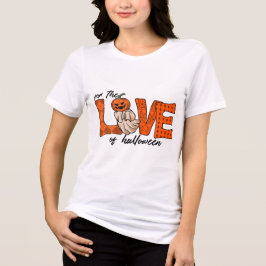 Halloween T-shirt met een liefdesthema