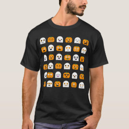 Halloween T-shirt: Pompoenen en spoken T-shirt