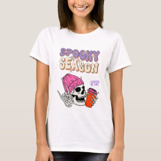 Halloween T-shirt, Spooky Seizoen T-shirt, T-shirt