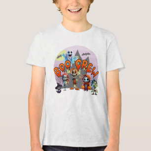 Halloween T-Shirt voor Boo Crew - Schattigee Spook