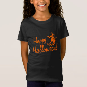 Halloween t shirt voor kinderen   heek op bezems