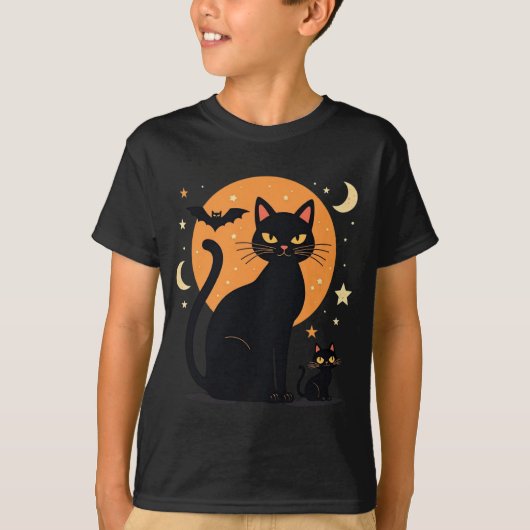 Halloween T-shirt voor kinderen - Schattigee Jack- (Voorkant)