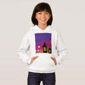 Halloween T-shirt voor meisjes Hoodie (Voorkant volledig)