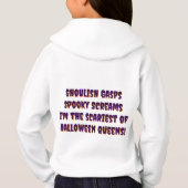Halloween T-shirt voor meisjes Hoodie (Achterkant)