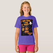 Halloween T-shirt voor meisjes | Mooie Halloween (Voorkant volledig)