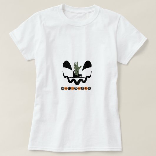 Halloween T-shirt voor vrouwen (Design voorkant)
