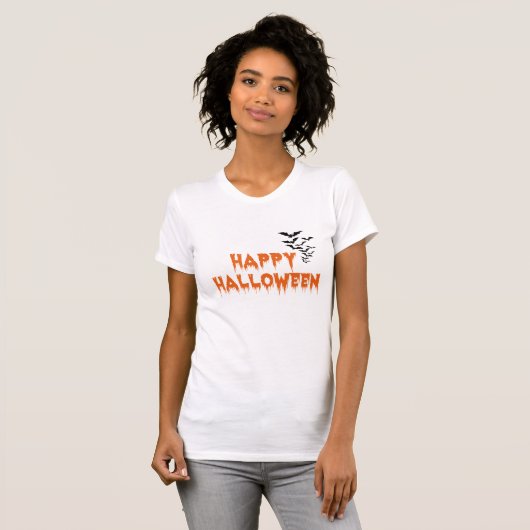 Halloween T-Shirt voor vrouwen (Voorkant volledig)