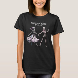 Halloween T-shirt voor vrouwen - Dancing Skeletons