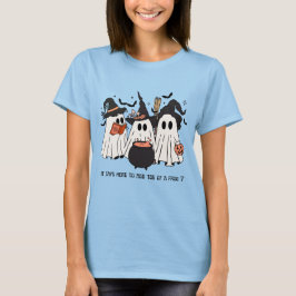 Halloween T-shirt voor vrouwen - Ghost Witches Tri