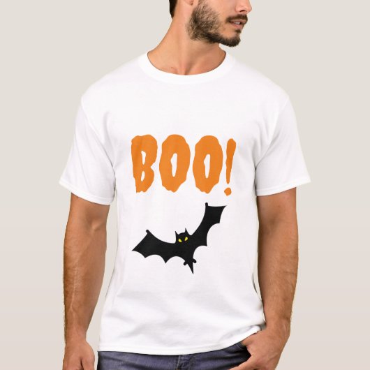 Halloween T-shirts - Boe! Bat (Voorkant)