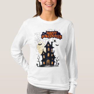 halloween t-shirts grappig skelet griezelige feest