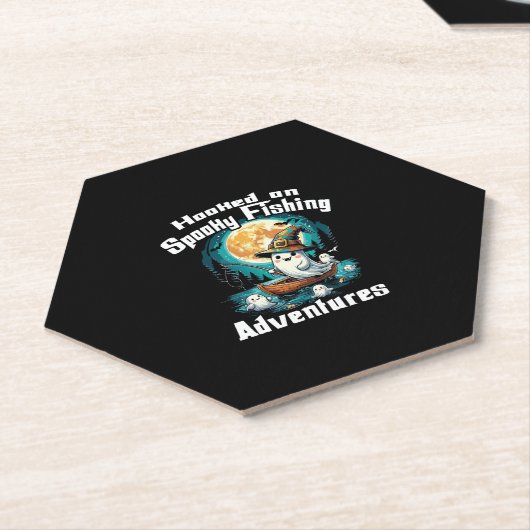 Halloween T Verslaafd aan Spooky Gevist Kartonnen Onderzetters (Schuin)