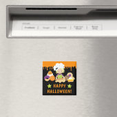 Halloween Taarten en Bakken Blond Meisje Magneet (Insitu (Vaatwasser))