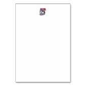 Halloween Tabby Cat – Heksen Pet en Potion Art Kaart (Achterkant)