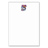 Halloween Tabby Cat – Heksen Pet en Potion Art Kaart (Achterkant)