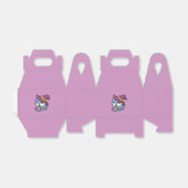 Halloween Tabby Cat – Witch Hat & Potion Art Bedankdoosjes (Uitgevouwen)