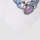 Halloween Tabby Cat – Witch Hat & Potion Art Tissuepapier (Detail)