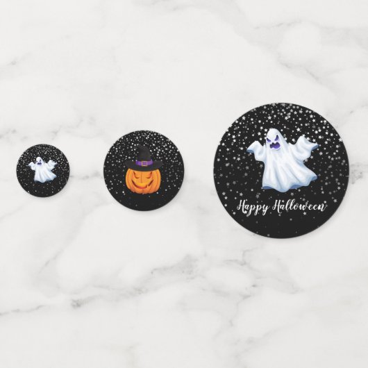 Halloween Table Confetti (Voorkanten)