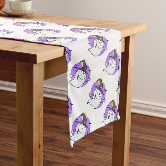 Halloween Table Runner 14 x 72 inch/Ghost Lange Tafelloper (Voorbeeld)