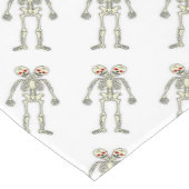 Halloween Table Runner 14 x 72 inch/Skelet Medium Tafelloper (Hoek)