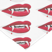 Halloween Table Runner 14 x 72 inch/Vampier Lips Medium Tafelloper (Hoek)