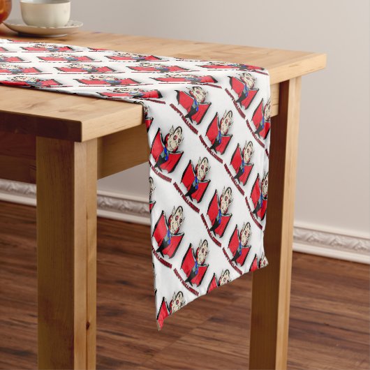 Halloween Table Runner 14 x 72 inch/Vampire Medium Tafelloper (Voorbeeld)