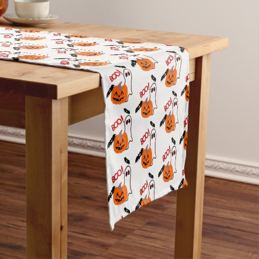 Halloween Table Runner Korte Tafelloper (Voorbeeld)