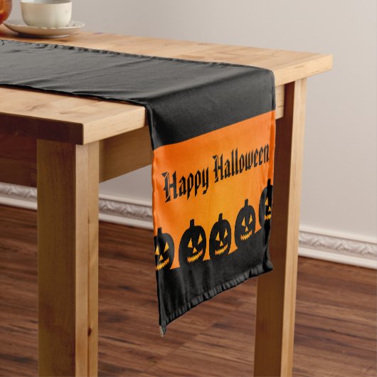 Halloween Table Runner Korte Tafelloper (Voorbeeld)