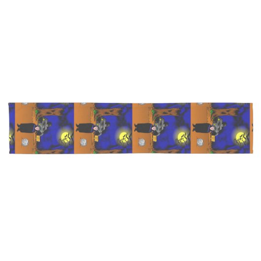 Halloween Table Runner Korte Tafelloper (Horizontaal)
