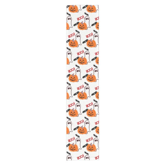 Halloween Table Runner Korte Tafelloper (Voorkant)