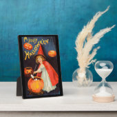 Halloween Tabletop Plaque Fotoplaat (Zijkant)