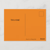 Halloween Taffy Briefkaart (Achterkant)